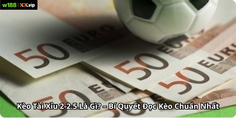 Kèo Tài Xỉu 2-2.5 Là Gì? – Bí Quyết Đọc Kèo Chuẩn Nhất