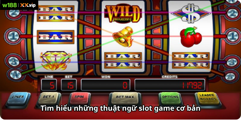 Tìm hiểu những thuật ngữ slot game cơ bản